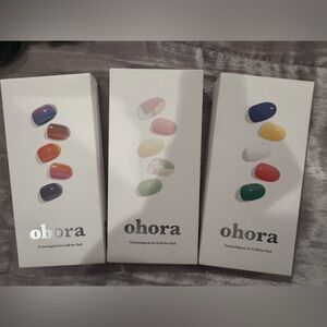 OHORA Gel Nail Art 3 Pack Bundle